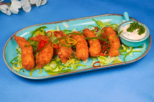 Crispy Prawns With Thousand Island Sauce