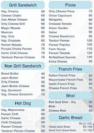 Mr. Fast Food menu 2