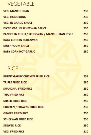 Balwas' Restaurant menu 