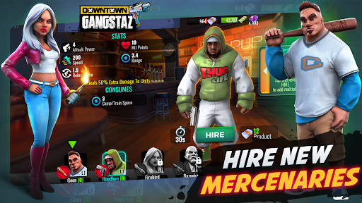 Screenshot Downtown Gangstas: War Game