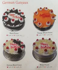 Carnival Cakes & Breads menu 1