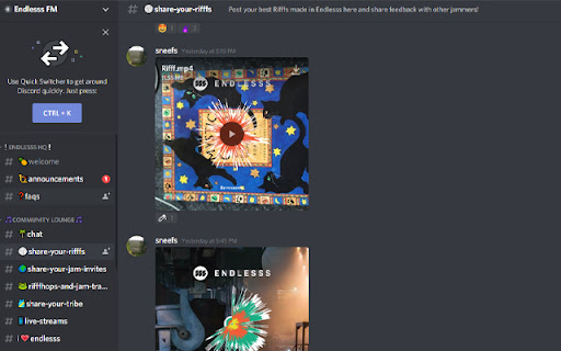 Endlesss Rifff Discord Autoplayer