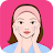Skin Care Routine Glowing Face icon