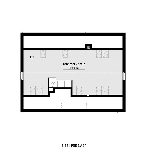 E-171 - Rzut poddasza