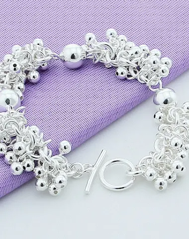 Pulseira de contas de uva Fashion T - 2