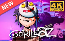 Gorillaz HD Wallpapers Music New Tab Theme small promo image