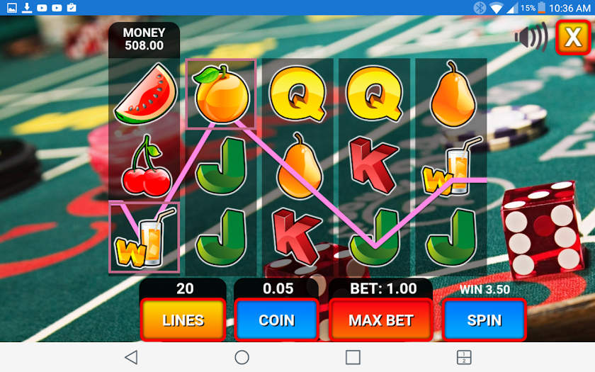 Vegas Slots Game Screen 3
