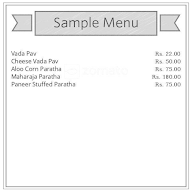 Paratha Station menu 1