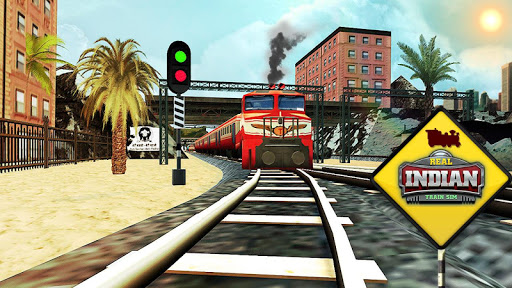 Real Indian Train Sim: Train games 2020  screenshots 4