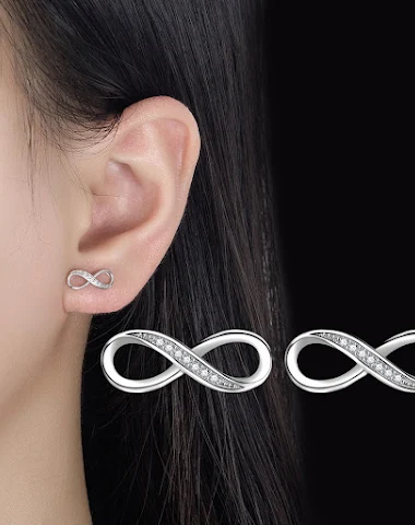 Romantische diamant oorstekers met - 0
