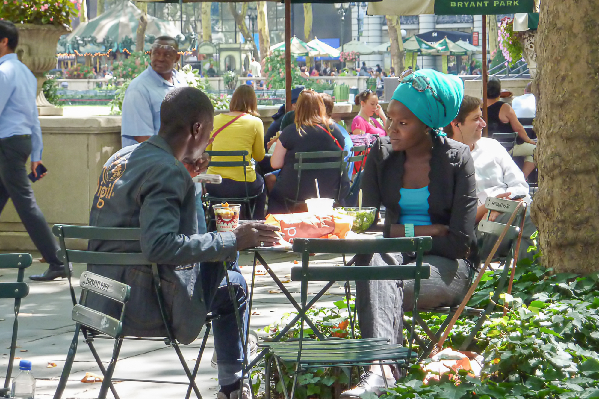 Pausa pranzo a Bryant park di albert_one12