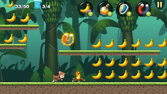 Banana Monkey - Banana Jungle Screenshot