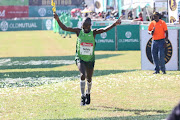  Siphiwe Ndlela during the Comrades Marathon 2017 on June 04, 2017 in Durban.