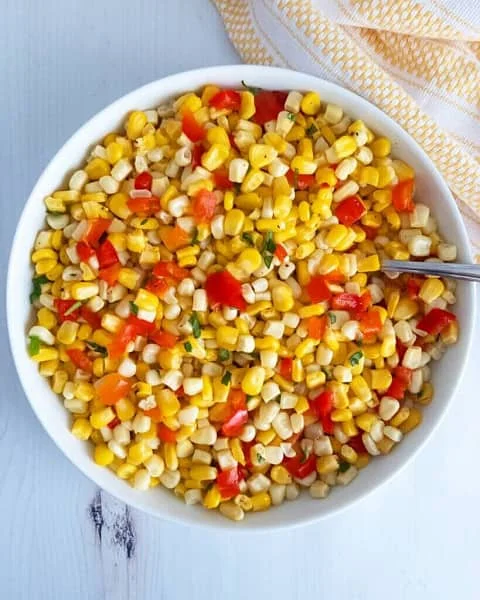 Corn & Pepper Salad
