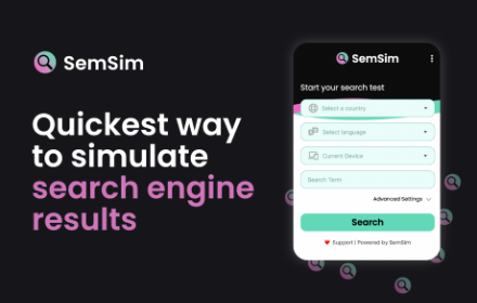 SemSim - Run Google search in other locations Preview image 0