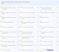 Kwality Wall's Frozen Dessert And Ice Cream Shop menu 1