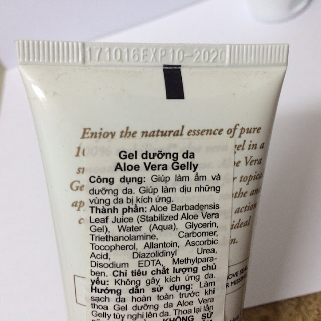 Gel dưỡng da lô hội Aloe Vera Gelly mã số 061