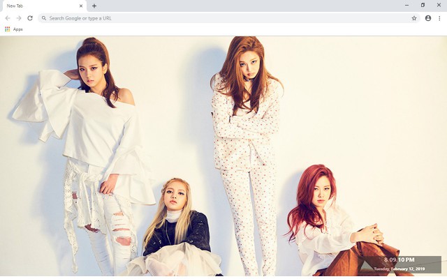 Kpop BLACKPINK New Tab Theme