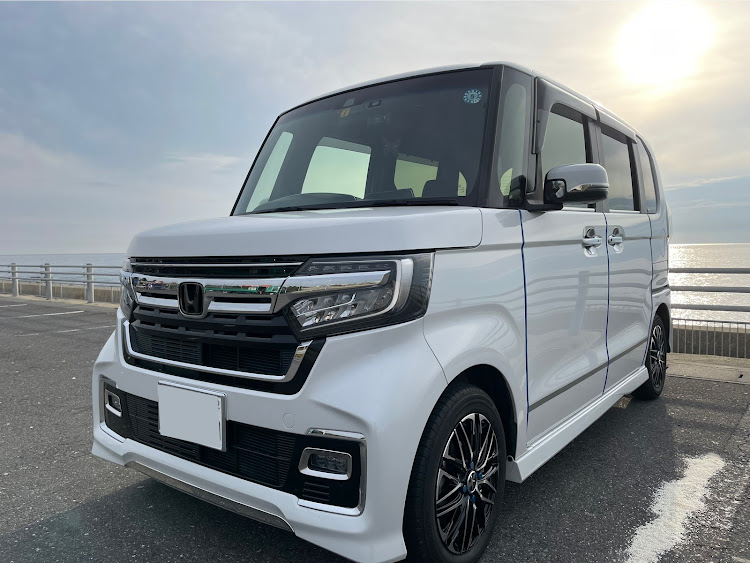 Nボックスカスタムのドライブ・レオニスSK・タイヤはきかえ・海・日立市に関するカスタム事例の投稿画像14枚目