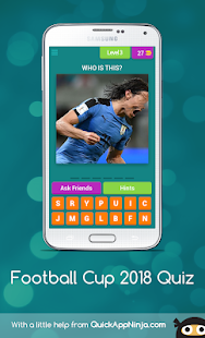 Football Cup 2018 Quiz(圖3)-速報App