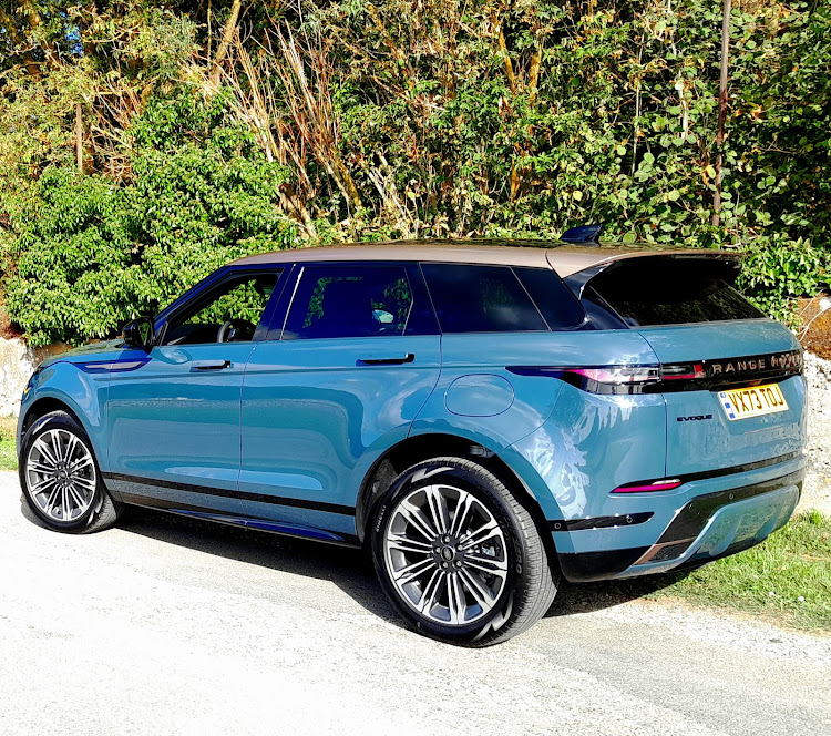 The Range Rover Evoque has been updated for 2024. Picture: PHUTI MPYANE