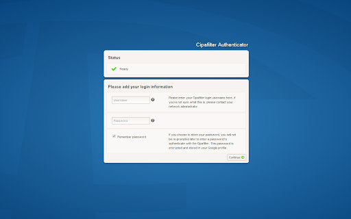 Cipafilter Authenticator