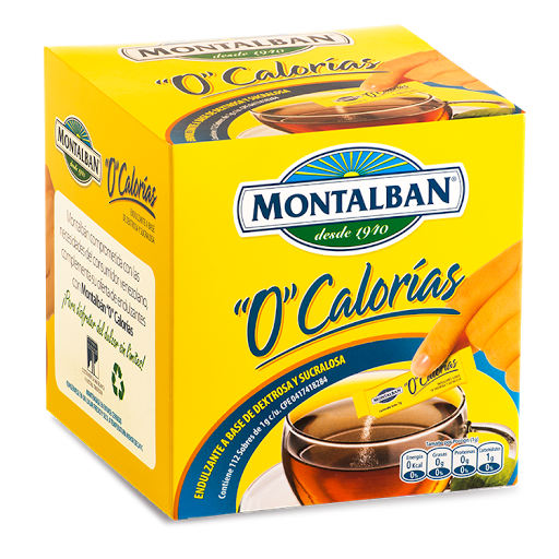 Edulcorante De Sucralosa Montalban 0 Calorias 112G Montalban