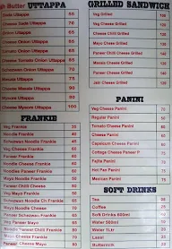 Manjunath Fast Food menu 1