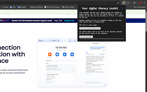 Digital Literacy toolkit screenshot 1