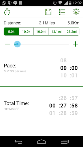 Pace Calculator