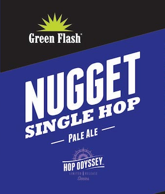 Logo of Green Flash Hop Odyssey Nugget Single Hop Pale Ale