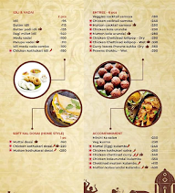 Chettinad Tiffun menu 2