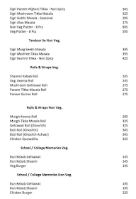 Courtyard Mashaal By The Carlton Hotel menu 3