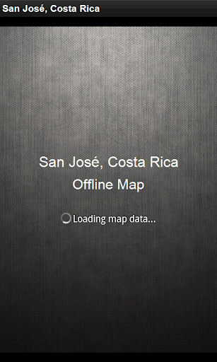 Map San José Costa Rica