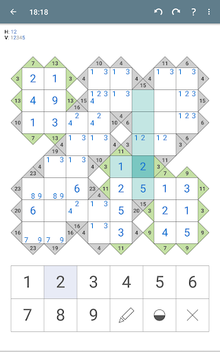 Kakuro (Cross Sums) screenshots 20