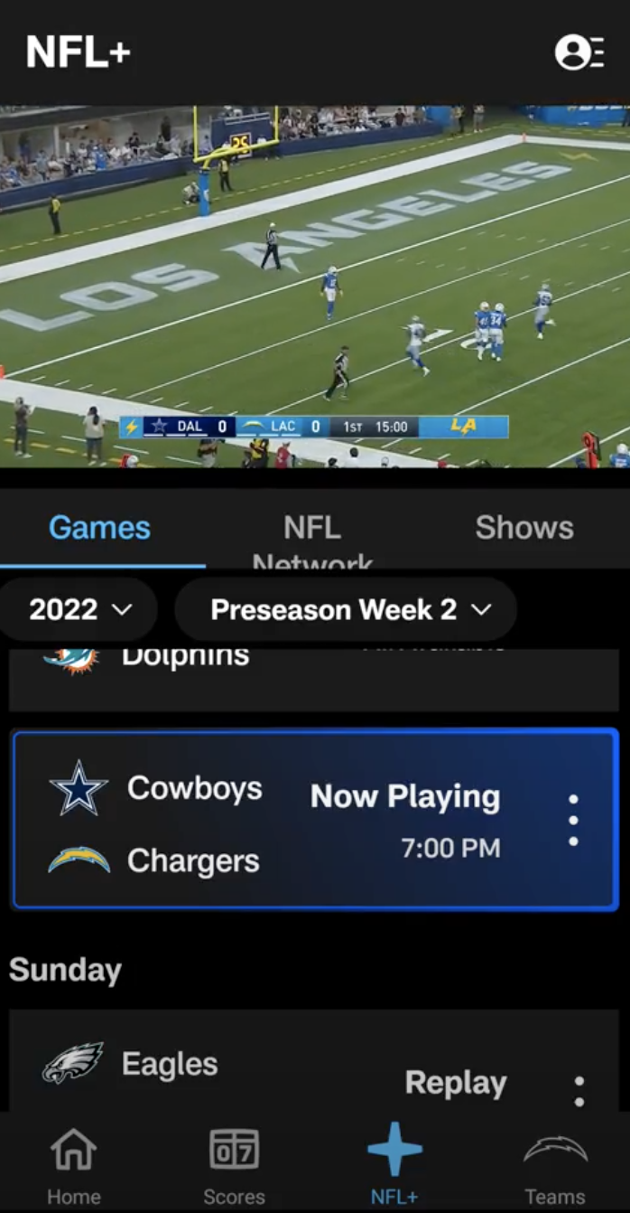 NFL Plus Review