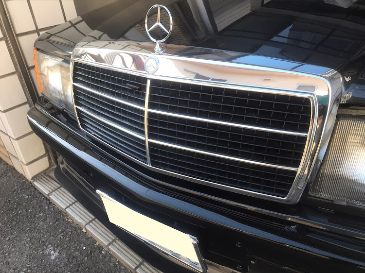 190シリーズのグリル大百科・S600グリル・ノーマルグリル・AMGスタイル・今週末は奥多摩ダイサンに関するカスタム事例の投稿画像2枚目