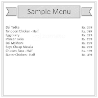 Studio Tadka The Punjabi Kitchen menu 1