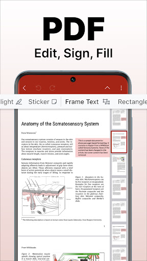 Screenshot Office - Word, Sheets, PDF