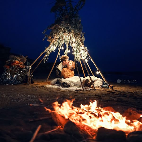 Fotografo di matrimoni Eva Vikulina (evavi). Foto del 27 settembre 2019