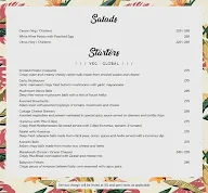 The Secret Garden menu 4