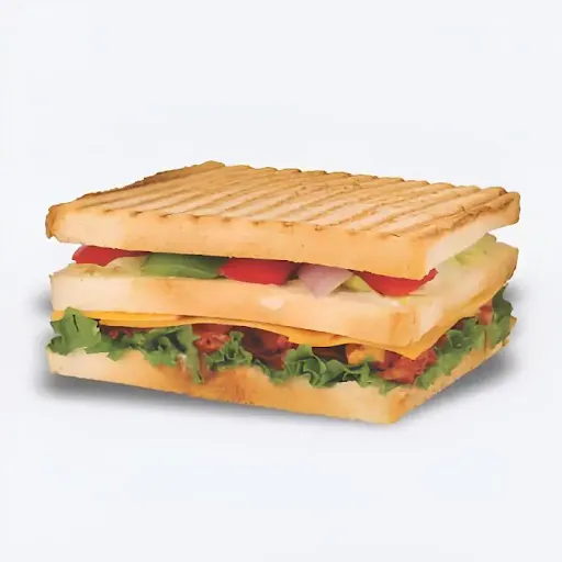 Grilled Veg And Cheese Sandwich