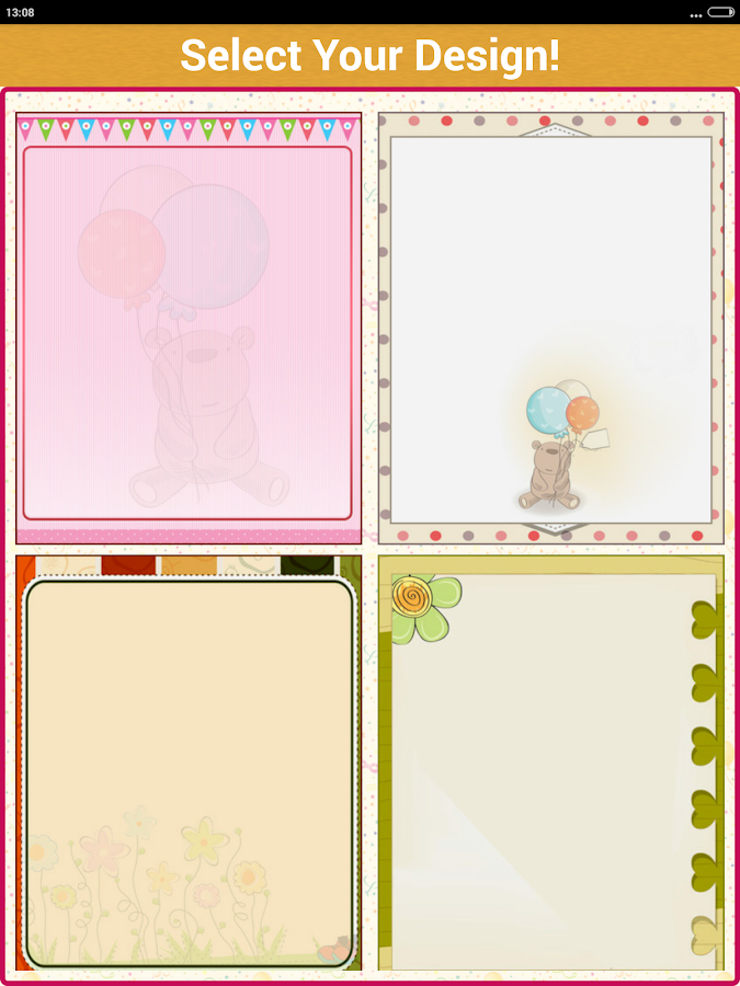 Kids Birthday Invitation Maker - Android Apps on Google Play