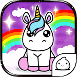 Unicorn Evolution - Idle Cute Clicker Game Kawaii Apk