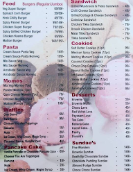 The Cake Wonder Cafe menu 4