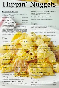 Flippin Nuggets menu 1