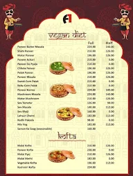 A One Desi Thaath Restaurant menu 1