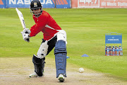 Lions batsman Neil McKenzie during a practice session yesterday ahead of the domestic T20 final against the Titans at the Wanderers on Sunday