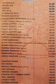 Rajwadi Restaurant menu 1