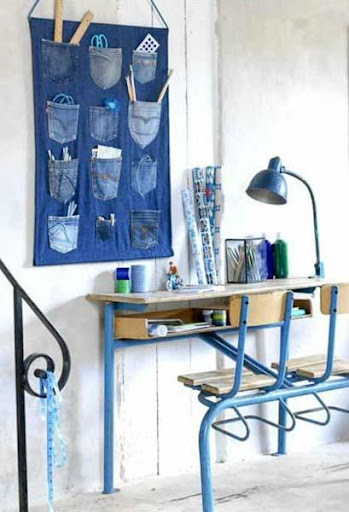 DIY Recycled Jeans Idea